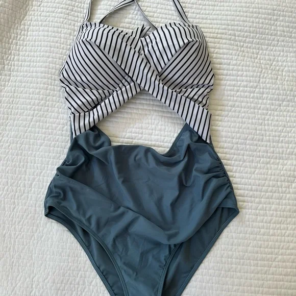 NWOT Eomenie Women's One Piece Swimsuits Tummy Control XL - Picture 2 of 6